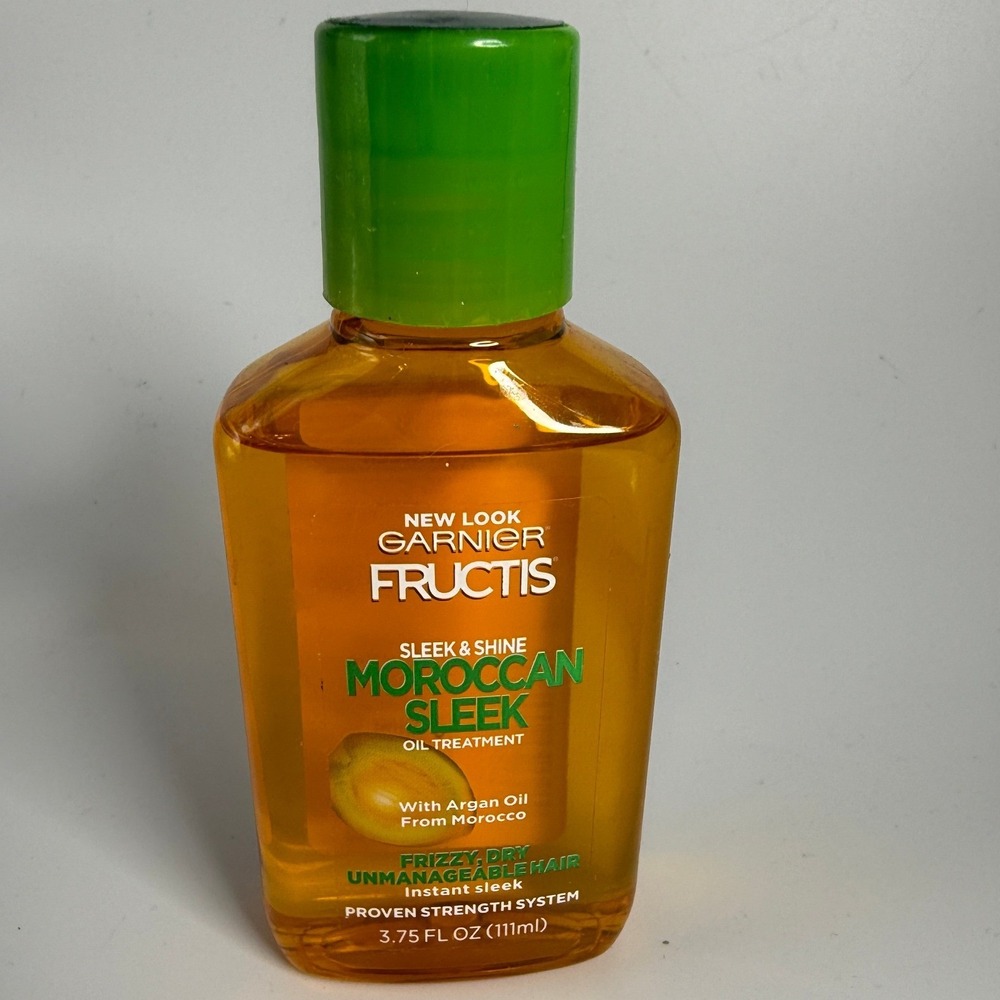 Garnier Fructis Sleek & Shine Moroccan Sleek Oil Treatment Argan Oil 3.75oz